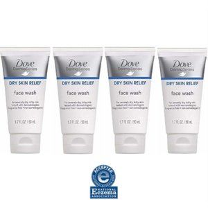 12 Pack Dove DermaSeries Dry Skin FaceWash 20.4 oz
